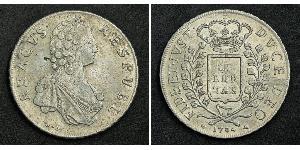 1 Thaler 拉古薩共和國 (1358 - 1808) 銀 