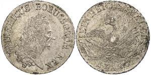 1 Thaler 普魯士王國 (1701 - 1918) 銀 腓特烈二世 (普鲁士) (1712 – 1786)