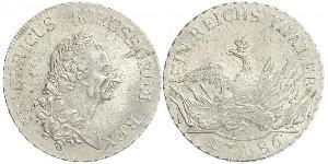 1 Thaler 普魯士王國 (1701 - 1918) 銀 腓特烈二世 (普鲁士) (1712 – 1786)
