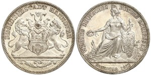 1 Thaler 汉诺瓦省 (1868 - 1946) 銀 