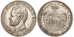 1 Thaler 瓦尔德克统治者列表 (1180 - 1918) 銀 George Victor, Prince of Waldeck and Pyrmont (1831 - 1893)