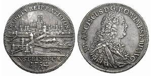 1 Thaler 神圣罗马帝国 (962 - 1806) 銀 弗朗茨一世 (神圣罗马帝国) (1708 - 1765)
