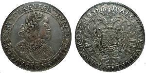1 Thaler 神圣罗马帝国 (962 - 1806) 銀 斐迪南三世 (神圣罗马帝国) (1608-1657)