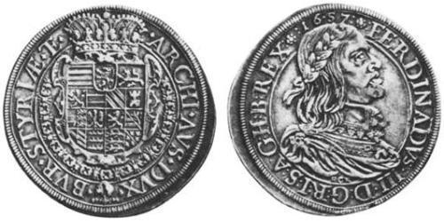1 Thaler 神圣罗马帝国 (962 - 1806) 銀 