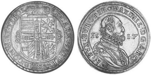 1 Thaler 神圣罗马帝国 (962 - 1806) 銀 