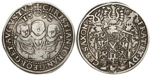 1 Thaler 联邦州 (德国) 銀 