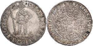 1 Thaler 联邦州 (德国) 銀 Frederick Ulrich, Duke of Brunswick-Wolfenbüttel (1591 - 1634)