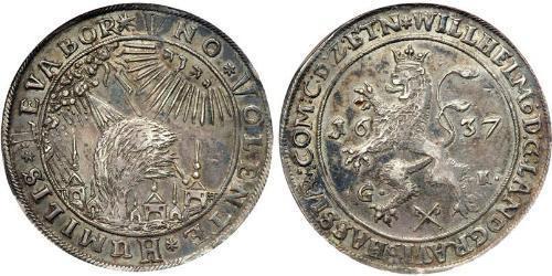 1 Thaler 联邦州 (德国) 銀 Wilhelm V (1548 - 1626)
