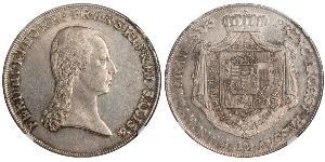 1 Thaler 萨尔茨堡 (1328 - 1803) 銀 斐迪南三世 (神圣罗马帝国) (1608-1657)