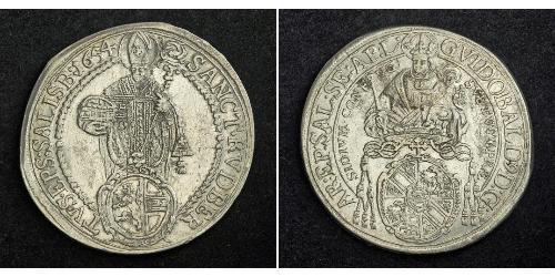 1 Thaler 萨尔茨堡 (1328 - 1803) 銀 