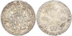 1 Thaler / 1 Krone Austrian Netherlands (1713-1795) Silber Maria Theresa of Austria (1717 - 1780)