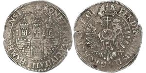 1 Thaler / 32 Shilling Hamburg Silver Ferdinand II, Holy Roman Emperor  (1578 -1637)