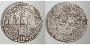 1 Thaler / 32 Shilling Hamburg Silver Ferdinand II, Holy Roman Emperor  (1578 -1637)
