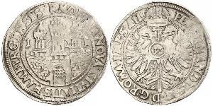 1 Thaler / 32 Shilling Hamburg Silver Ferdinand II, Holy Roman Emperor  (1578 -1637)