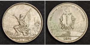1 Thaler / 5 Franc Schweiz Silber 