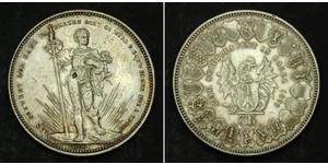 1 Thaler / 5 Franc Schweiz Silber 