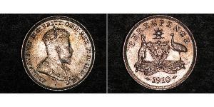 1 Threepence Australia (1788 - 1939) Silver Edward VII (1841-1910)