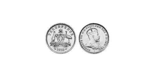 1 Threepence Australia (1788 - 1939) Silver Edward VII (1841-1910)