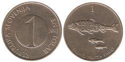 1 Tolar Slovenia (1991 - ) Brass 