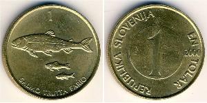 1 Tolar Slovenia (1991 - ) Brass 