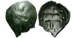 1 Trachy Empire byzantin (330-1453) Billon Argent Jean III Doukas (1192-1254)