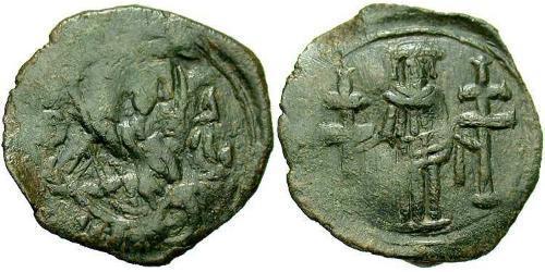 1 Trachy Byzantinisches Reich (330-1453) Bronze Andronikos III. Palaiologos  (1297-1341)