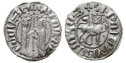 1 Tram Royaume de Petite-Arménie (1080-1375) Argent Hethum I (?-1271)