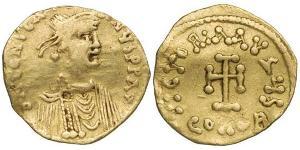 1 Tremisse Impero bizantino (330-1453) Oro Constans II (630-668)