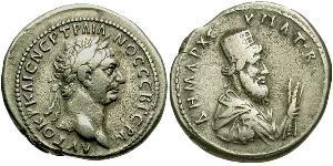 1 Tridrachm Imperio romano (27BC-395) Plata Trajano (53-117)