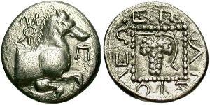 1 Triobol Antigua Grecia (1100BC-330) Plata 