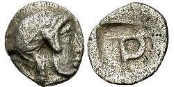 1 Tritemorion Antigua Grecia (1100BC-330) Plata 