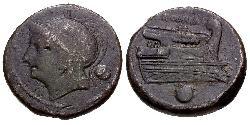 1 Uncia Римська республіка (509BC-27BC) Бронза 
