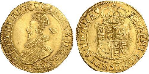 1 Unite Königreich England (927-1649,1660-1707) Gold Jakob I (1566-1625)