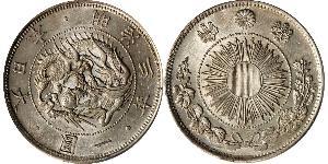 1 Yen Impero giapponese (1868-1947) Argento Meiji the Great (1852 - 1912)