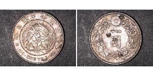 1 Yen Impero giapponese (1868-1947) Argento Meiji the Great (1852 - 1912)