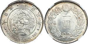 1 Yen Impero giapponese (1868-1947) Argento Meiji the Great (1852 - 1912)