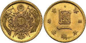 1 Yen Japanisches Kaiserreich (1868-1947) / Japan Gold Meiji the Great (1852 - 1912)