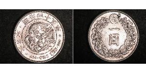 1 Yen Japanisches Kaiserreich (1868-1947) Silber Meiji the Great (1852 - 1912)
