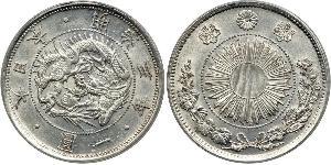 1 Yen Japanisches Kaiserreich (1868-1947) Silber Meiji the Great (1852 - 1912)