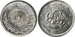 1 Yen Japanisches Kaiserreich (1868-1947) Silber Meiji the Great (1852 - 1912)