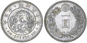 1 Yen Empire of Japan (1868-1947) Silver Meiji the Great (1852 - 1912)