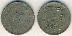 1 Yuan Taïwan Cuivre/Nickel 