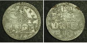 1 Yuzluk / 100 Para Empire ottoman (1299-1923) Argent Selim III