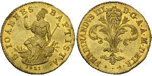 1 Zecchino Italian city-states Or Ferdinand I of the Two Sicilies (1751 - 1825)