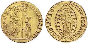 1 Zecchino / 1 Ducat Italien Gold 