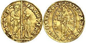 1 Zecchino / 1 Ducat Italien Gold 