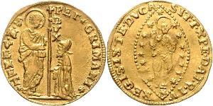 1 Zecchino / 1 Ducat Italien Gold 