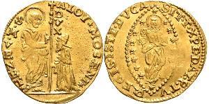 1 Zecchino / 1 Ducat Italien Gold 