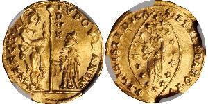 1 Zecchino / 1 Ducat Italien Gold 