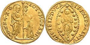 1 Zecchino / 1 Ducat Italien Gold 